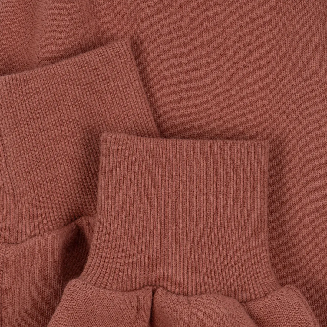 LOUPY LOU SWEAT PANTS GOTS-CANYON ROSE