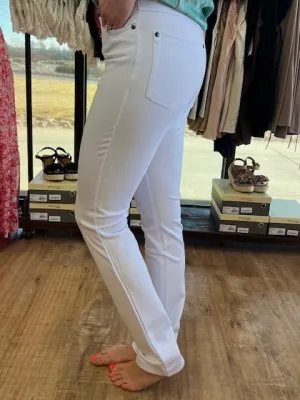 Marley Italian Pants in White