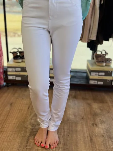 Marley Italian Pants in White