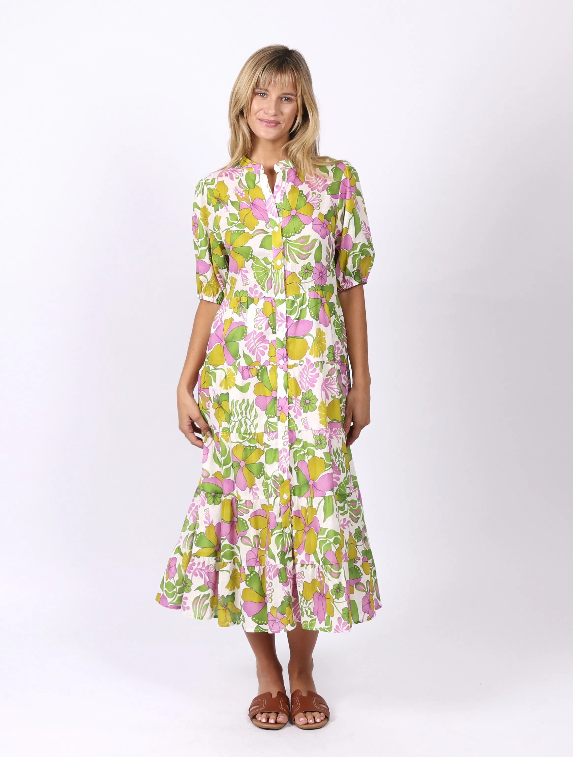 Melba Dress - Green