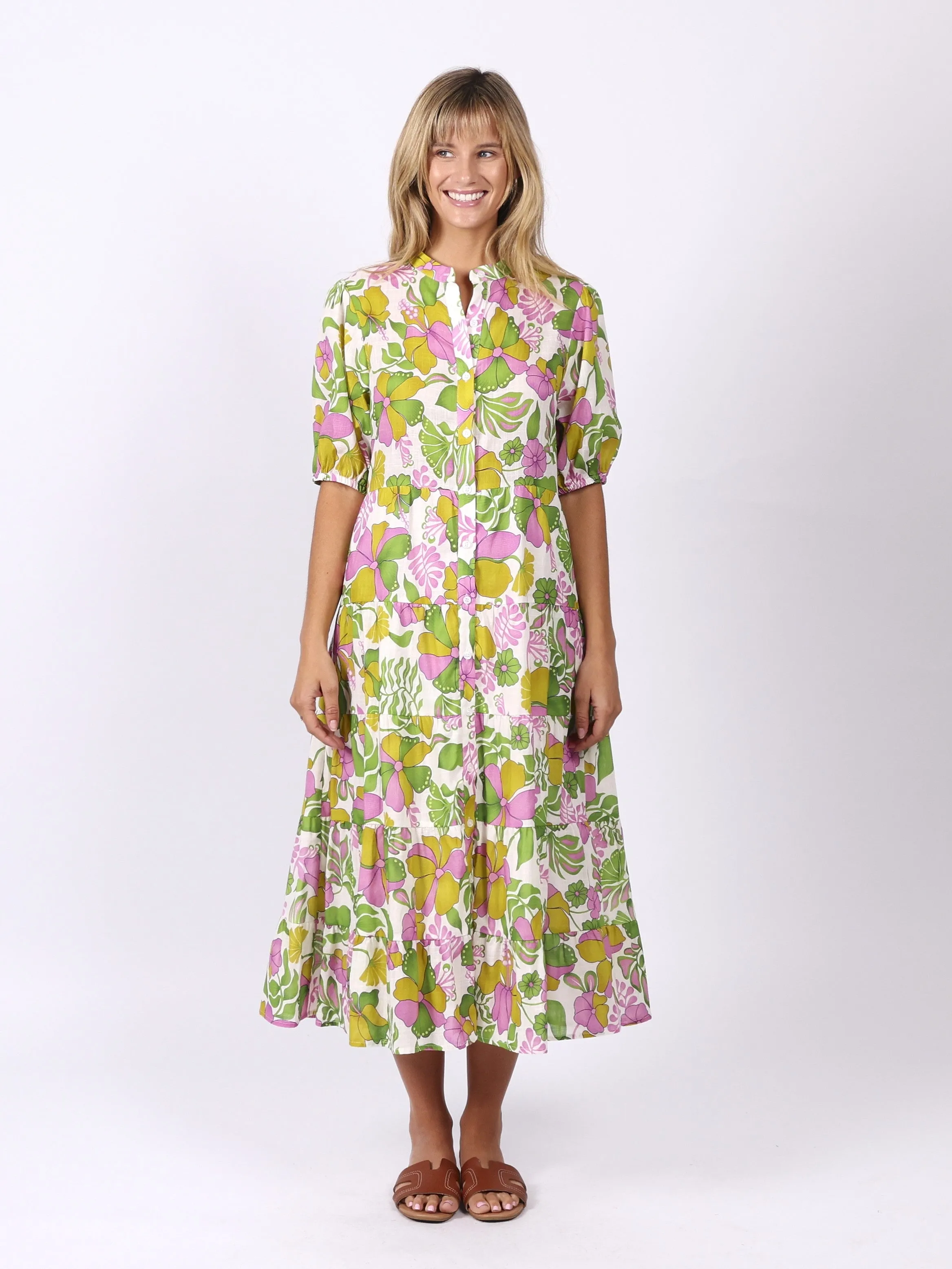 Melba Dress - Green