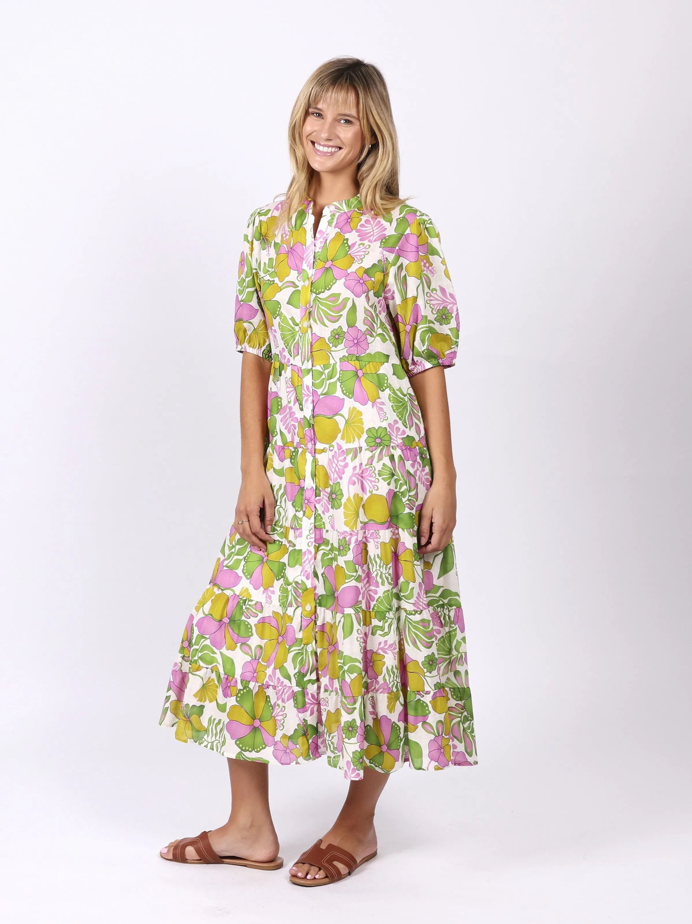 Melba Dress - Green