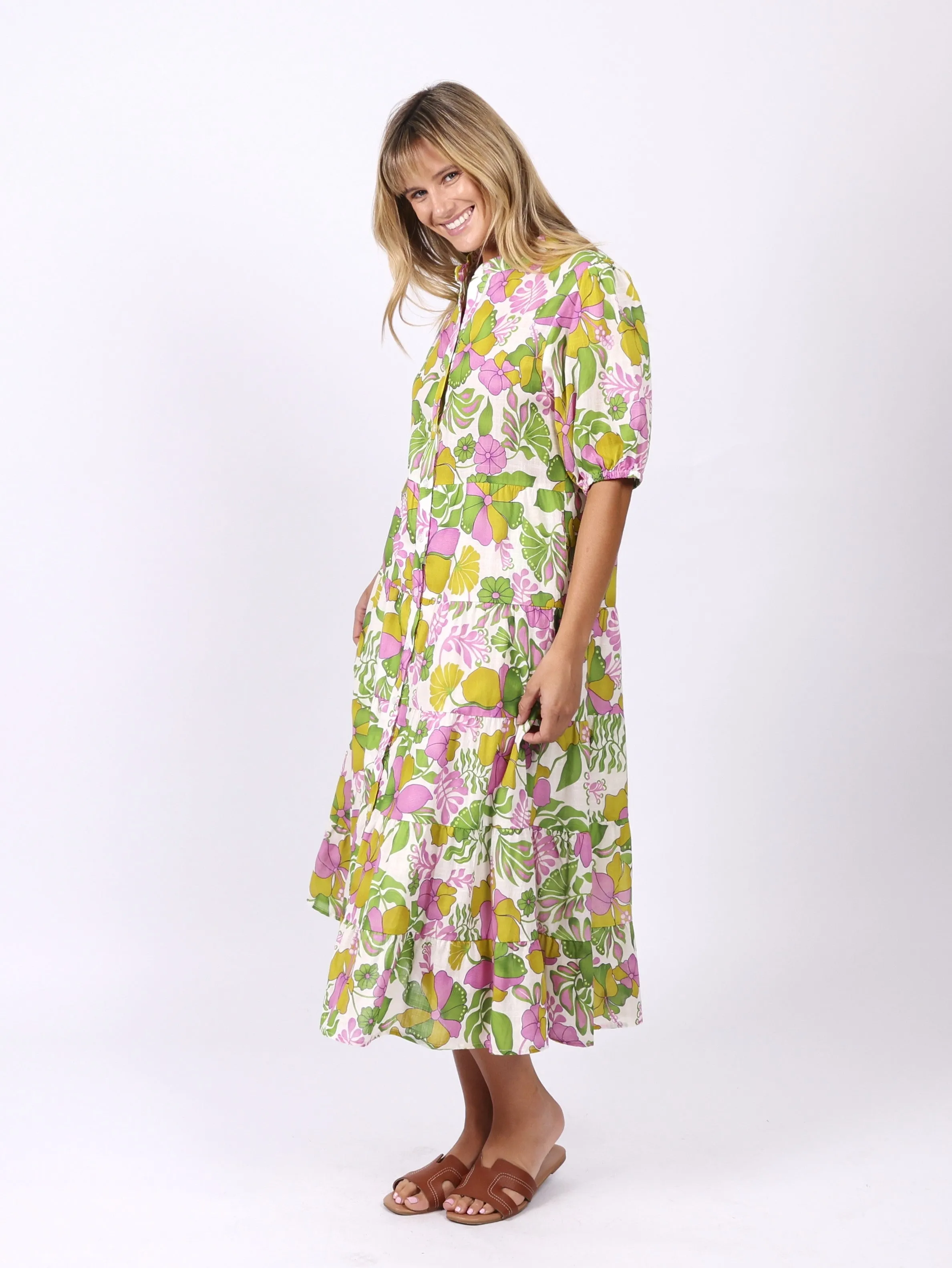 Melba Dress - Green
