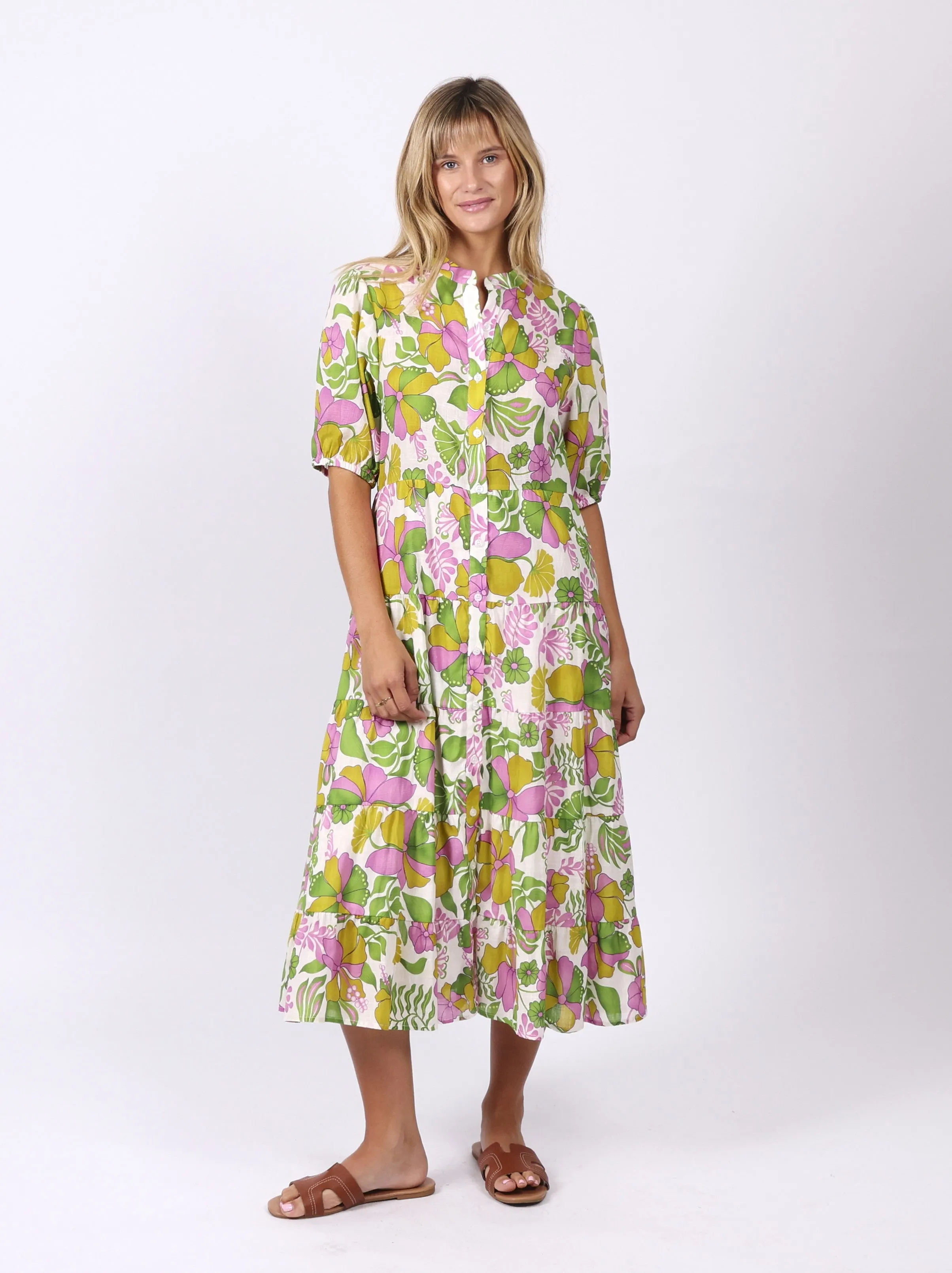 Melba Dress - Green