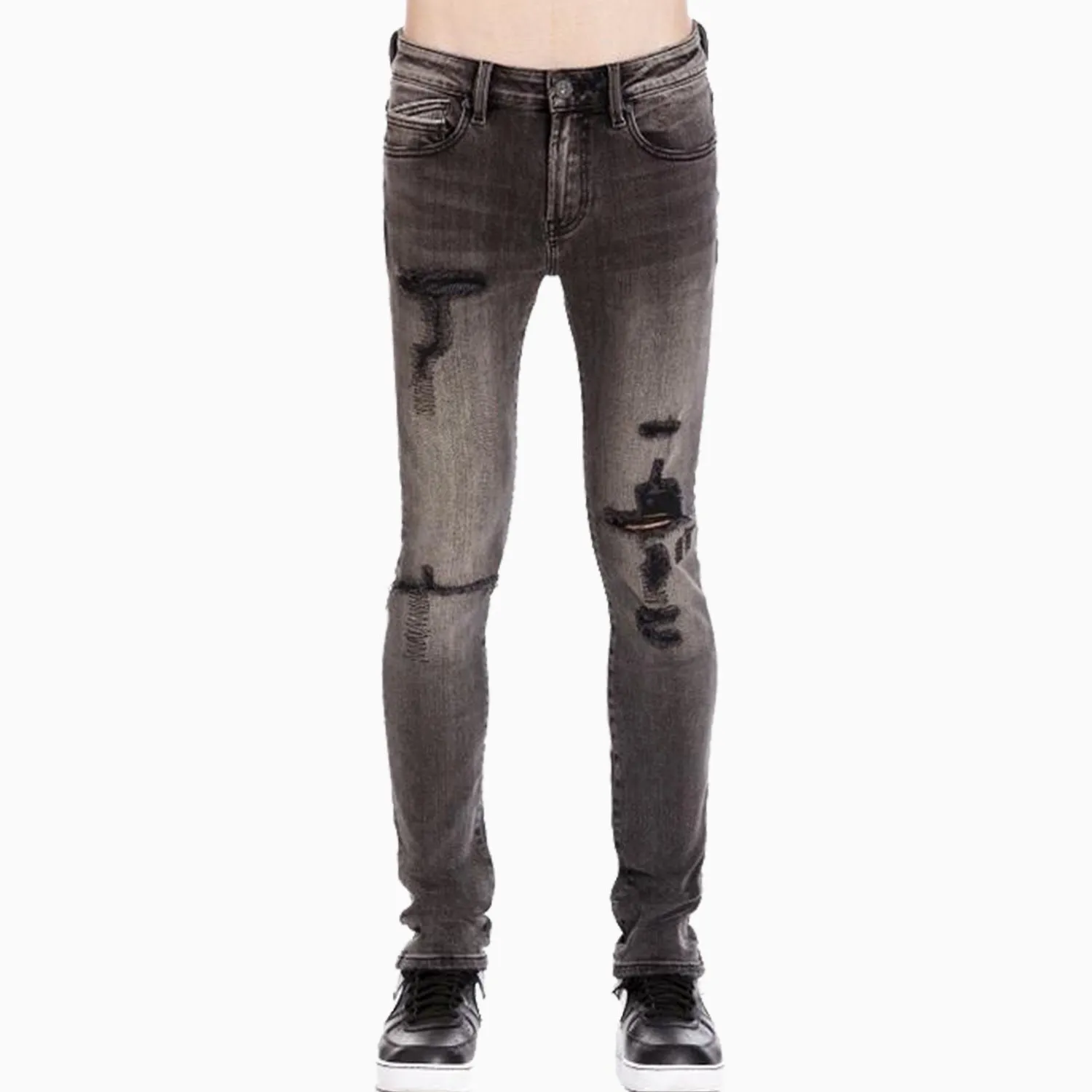 Men's Punk Super Skinny Stretch Denim Jeans