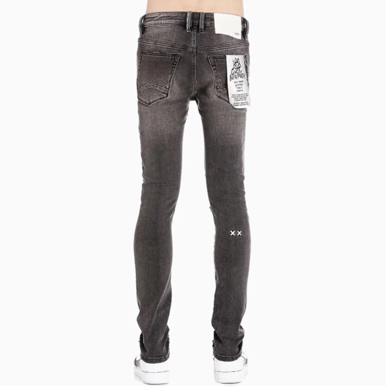 Men's Punk Super Skinny Stretch Denim Jeans