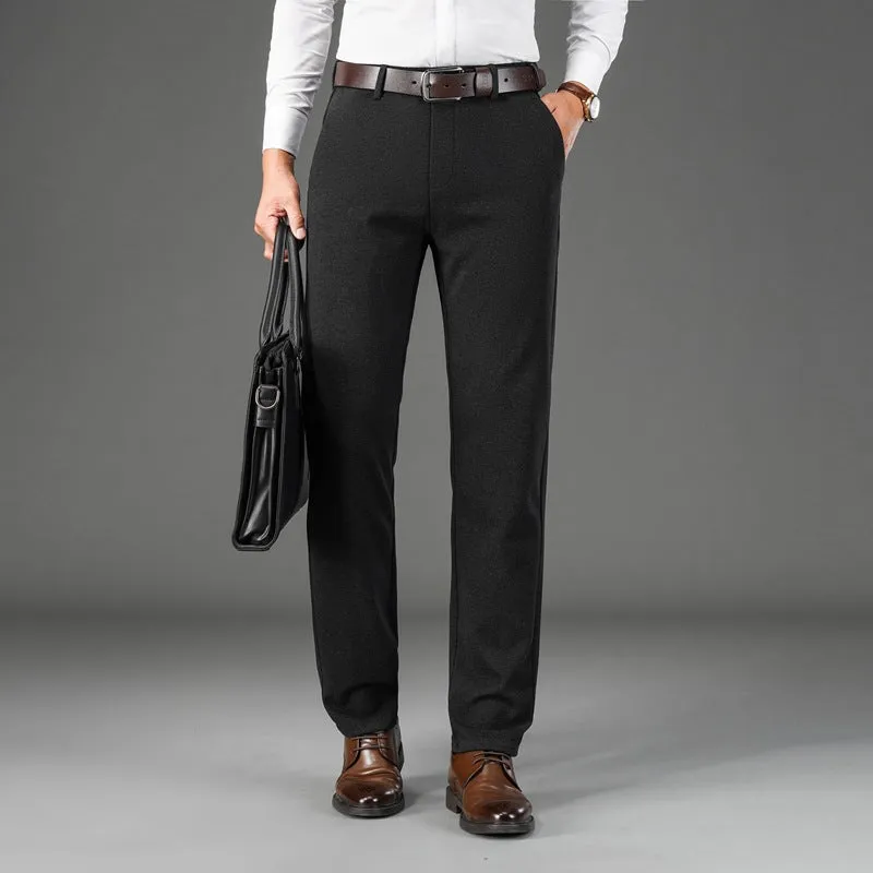 Men's Stretch Dress Pants | Professional Business Casual Suit Trousers