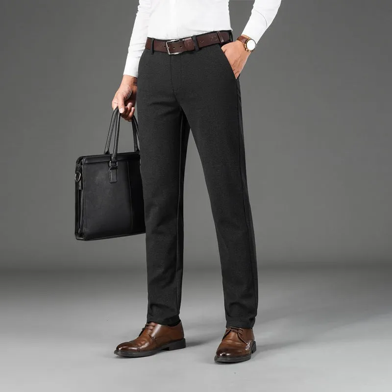 Men's Stretch Dress Pants | Professional Business Casual Suit Trousers