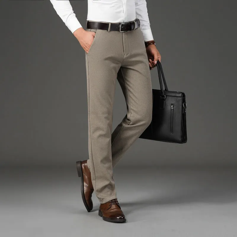 Men's Stretch Dress Pants | Professional Business Casual Suit Trousers