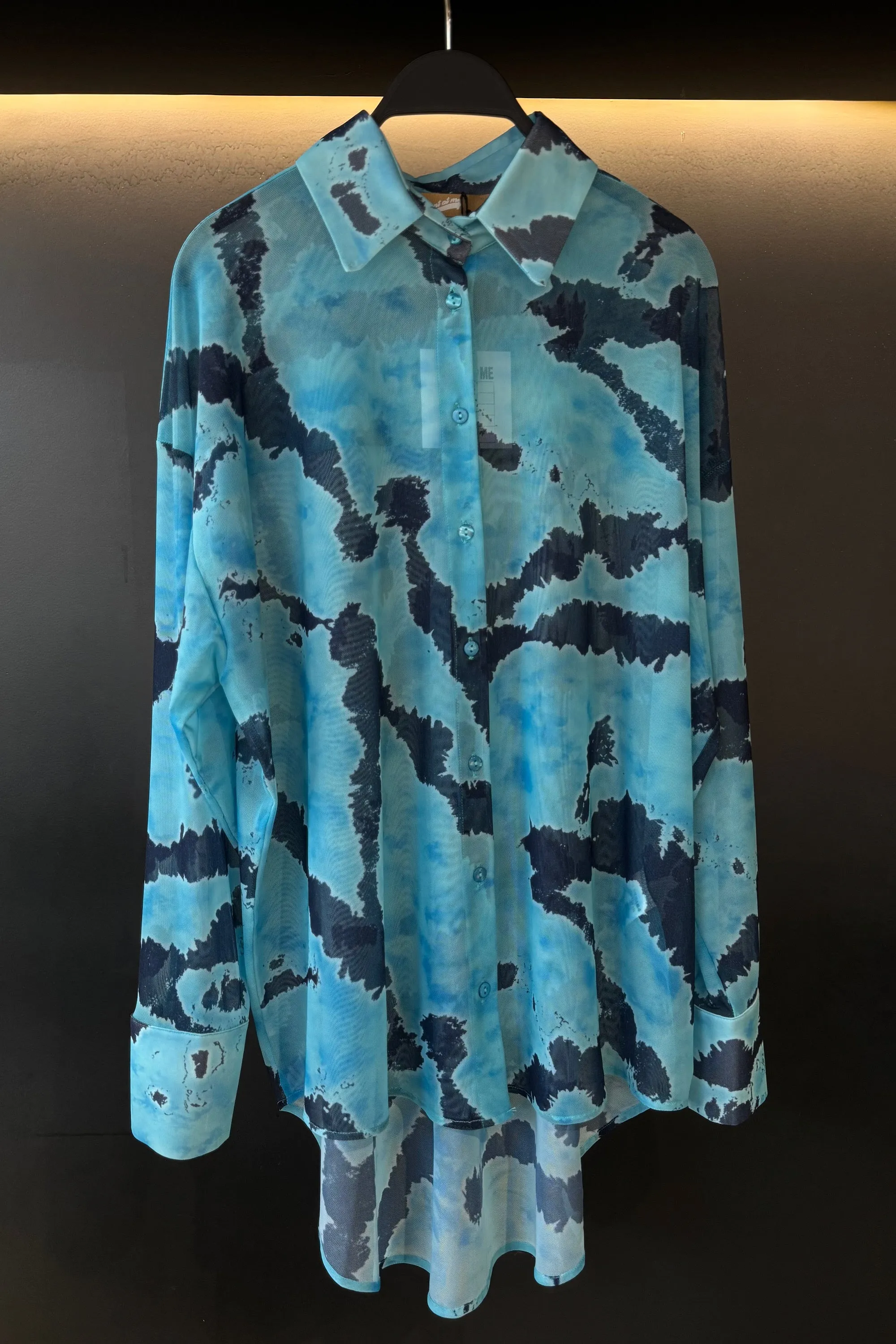 MESH PRINTED SHIRT JT