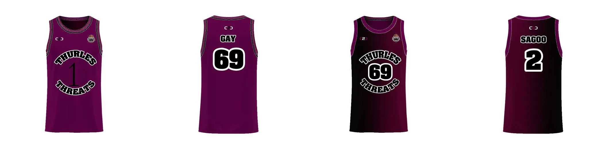 Miami Gradient Core Reversible Basketball Singlet Design Your Own Custom