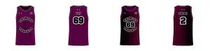Miami Gradient Core Reversible Basketball Singlet Design Your Own Custom