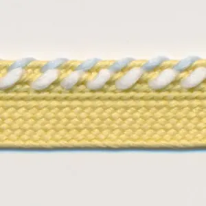 Mix Stitch Piping #17 Grapefruit & Off White & Sherbet Blue