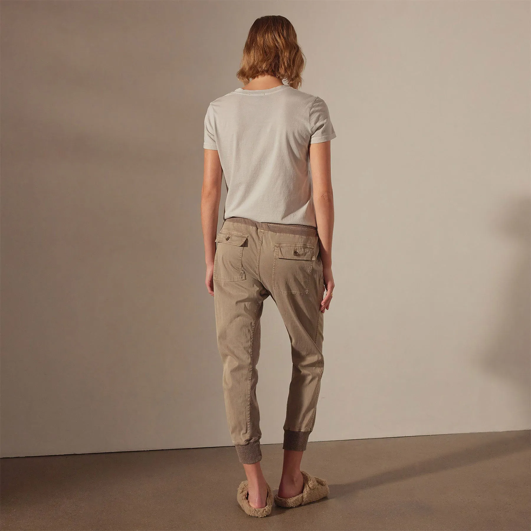 Mixed Media Pant - Coyote