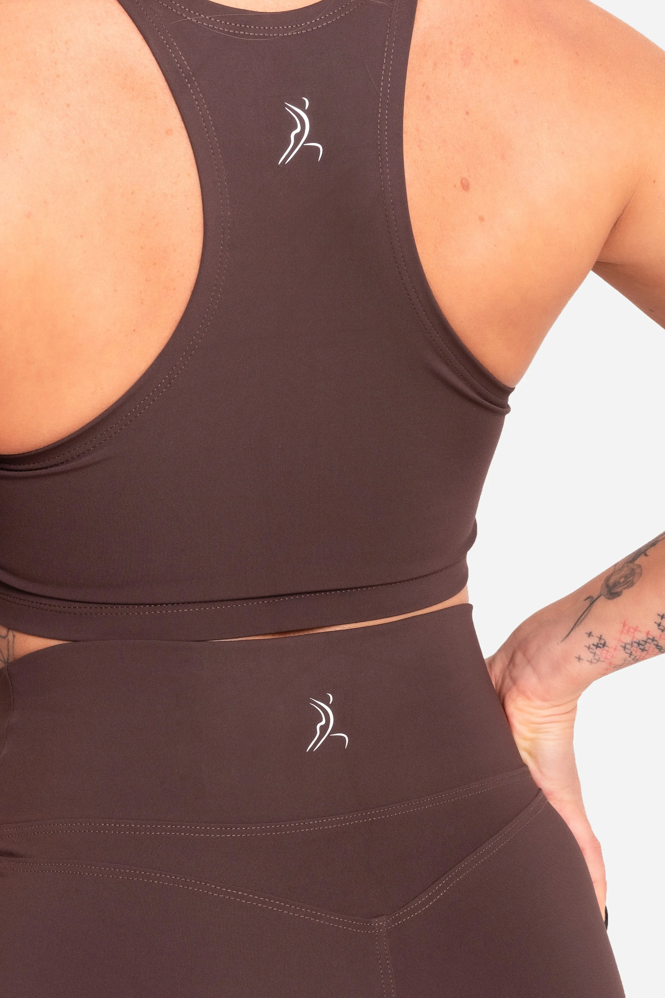 Mocha Sports Bra