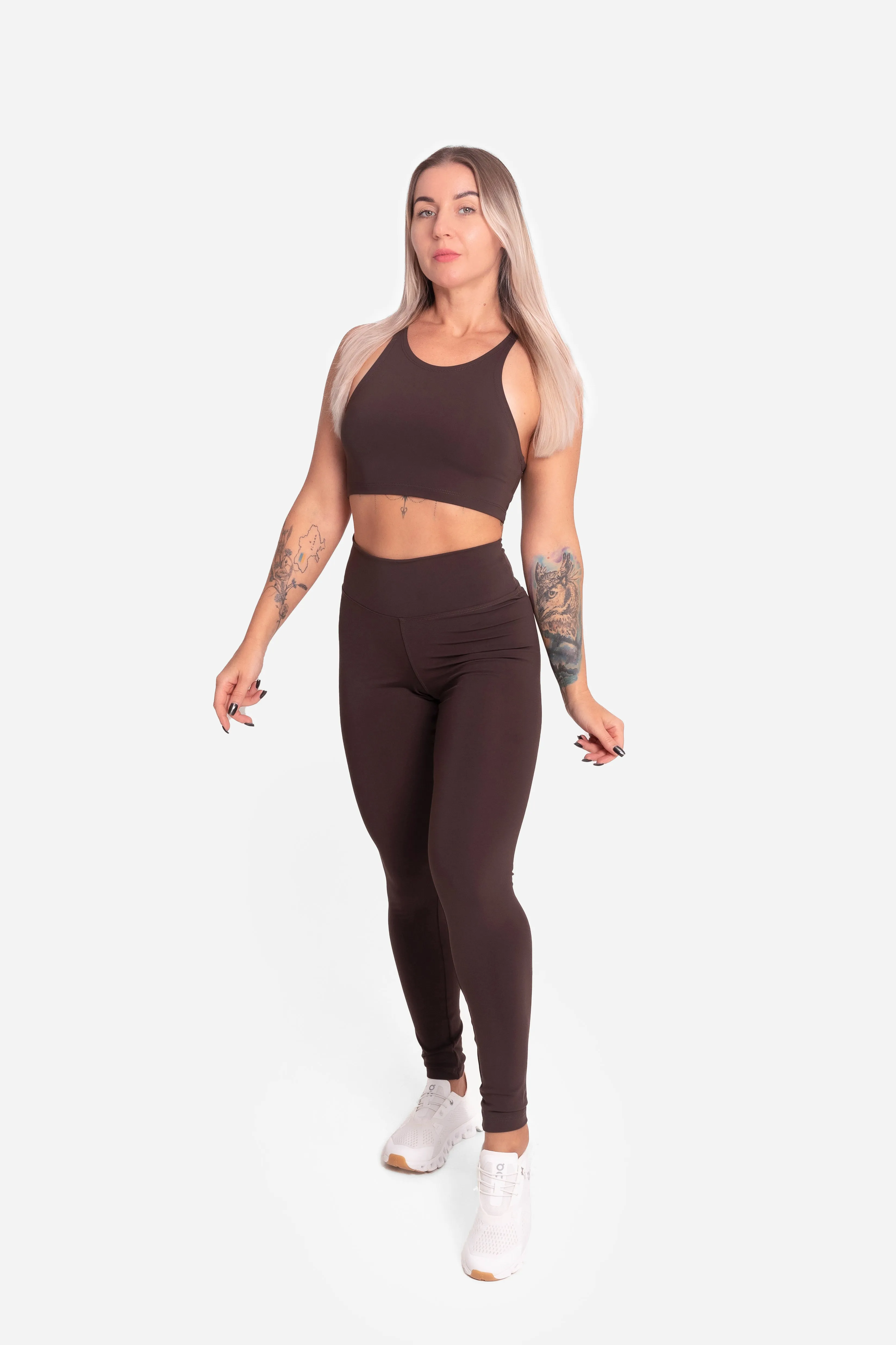 Mocha Sports Bra