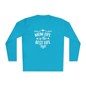 Mom life is the best life- Unisex Lightweight Long Sleeve Tee