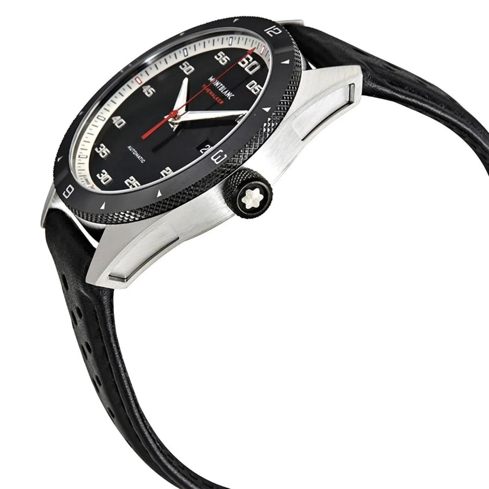 Montblanc Timewalker watch Date 41mm Black Automatic Steel 116061