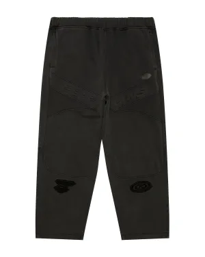 Moonface logo patch sweat pants