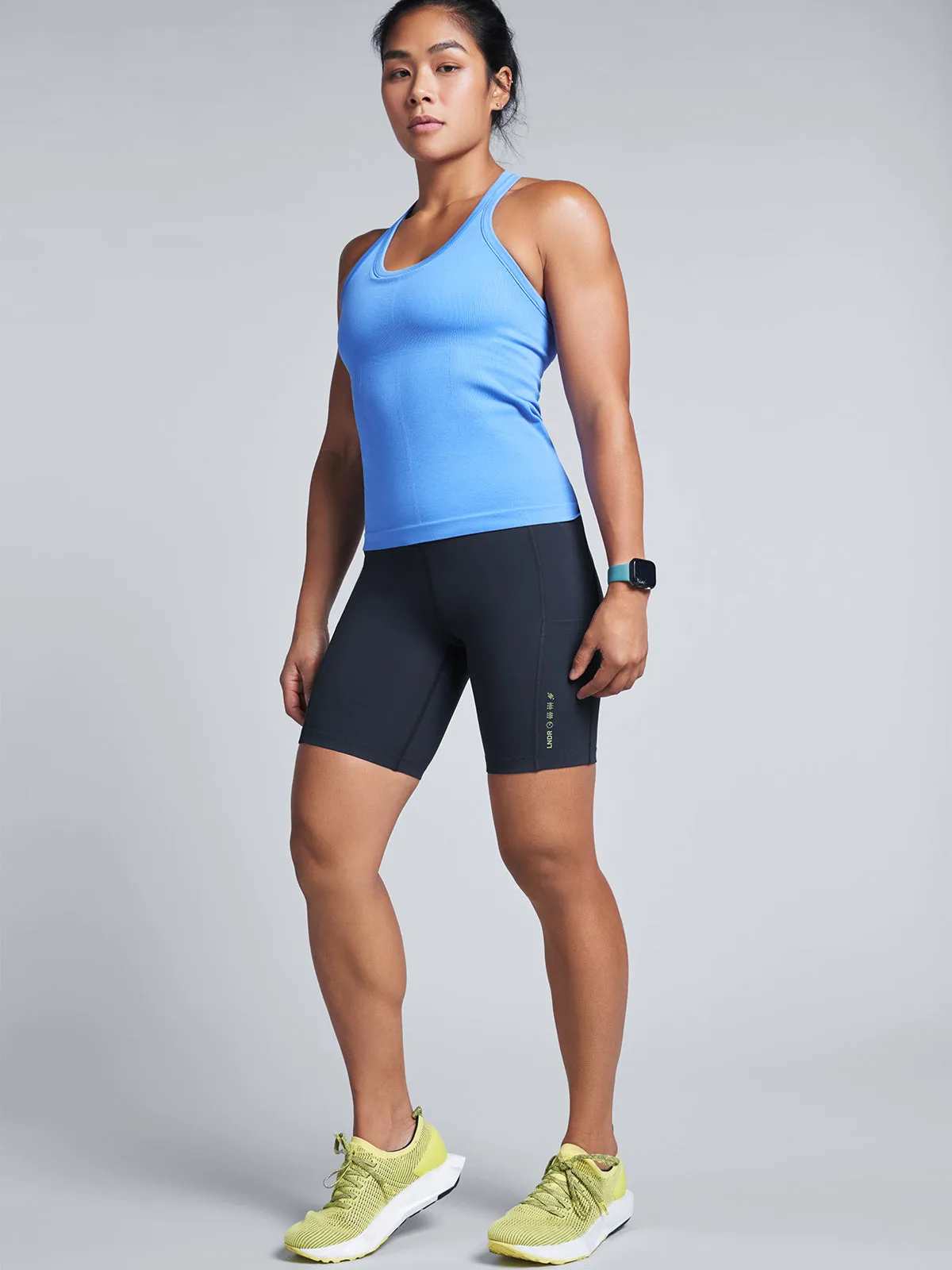 MUSCLE TANK (RECYCLED) Vibrant Blue