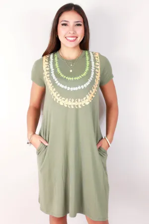 NA LEI TRAPEZE DRESS