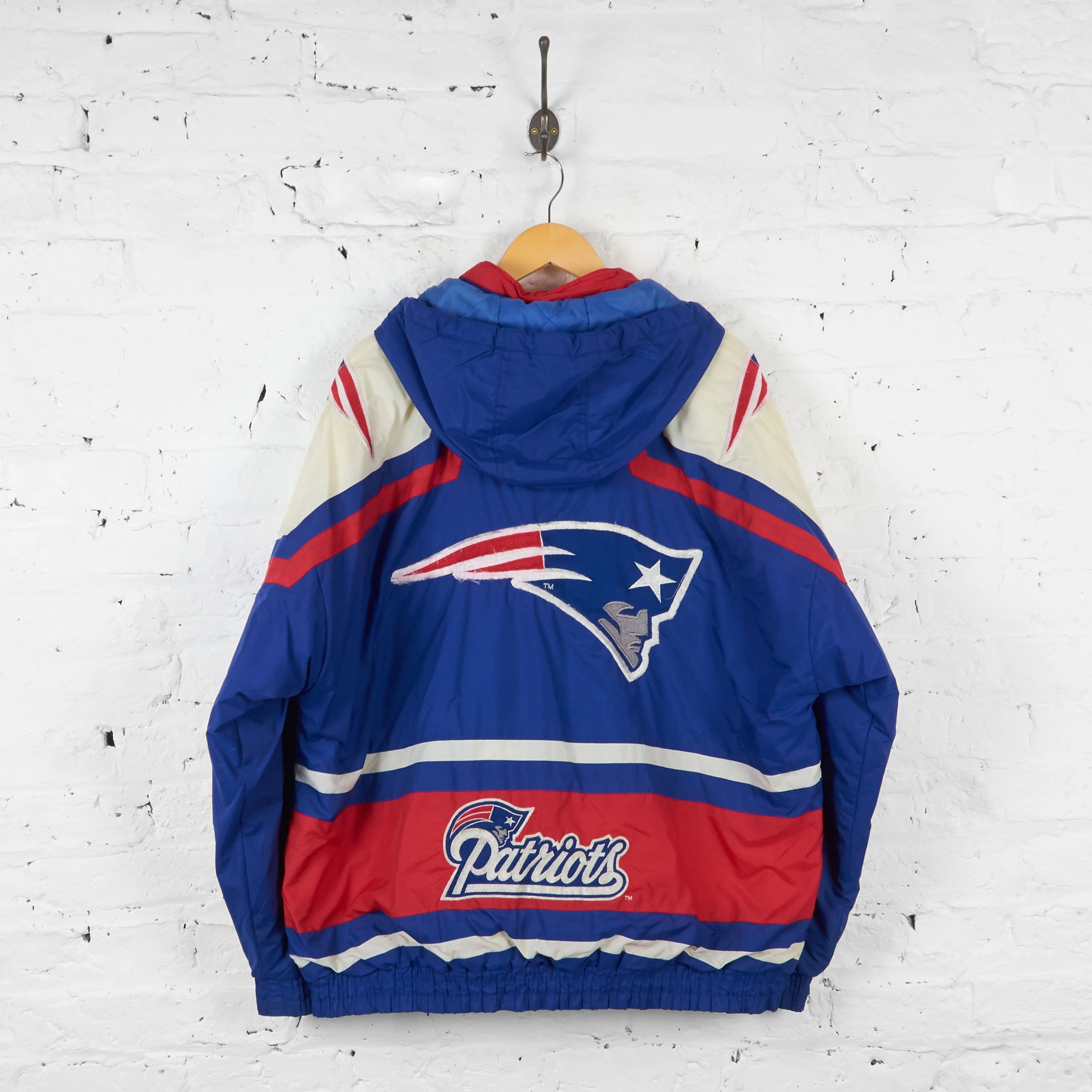 New England Patriots NFL American Football Jacket - Blue - L