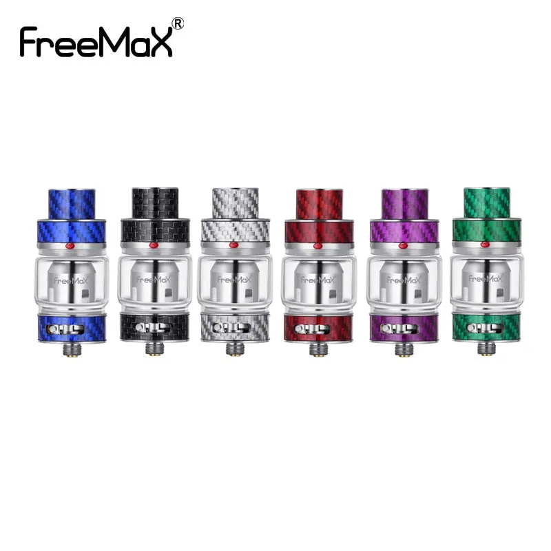 New Freemax Mesh Pro Tank 6ml Sub ohm Atomizer Carbon Fiber Freemax Mesh Pro Coil Vape Resin Tank 17 Colors VS Zeus Dual RTA