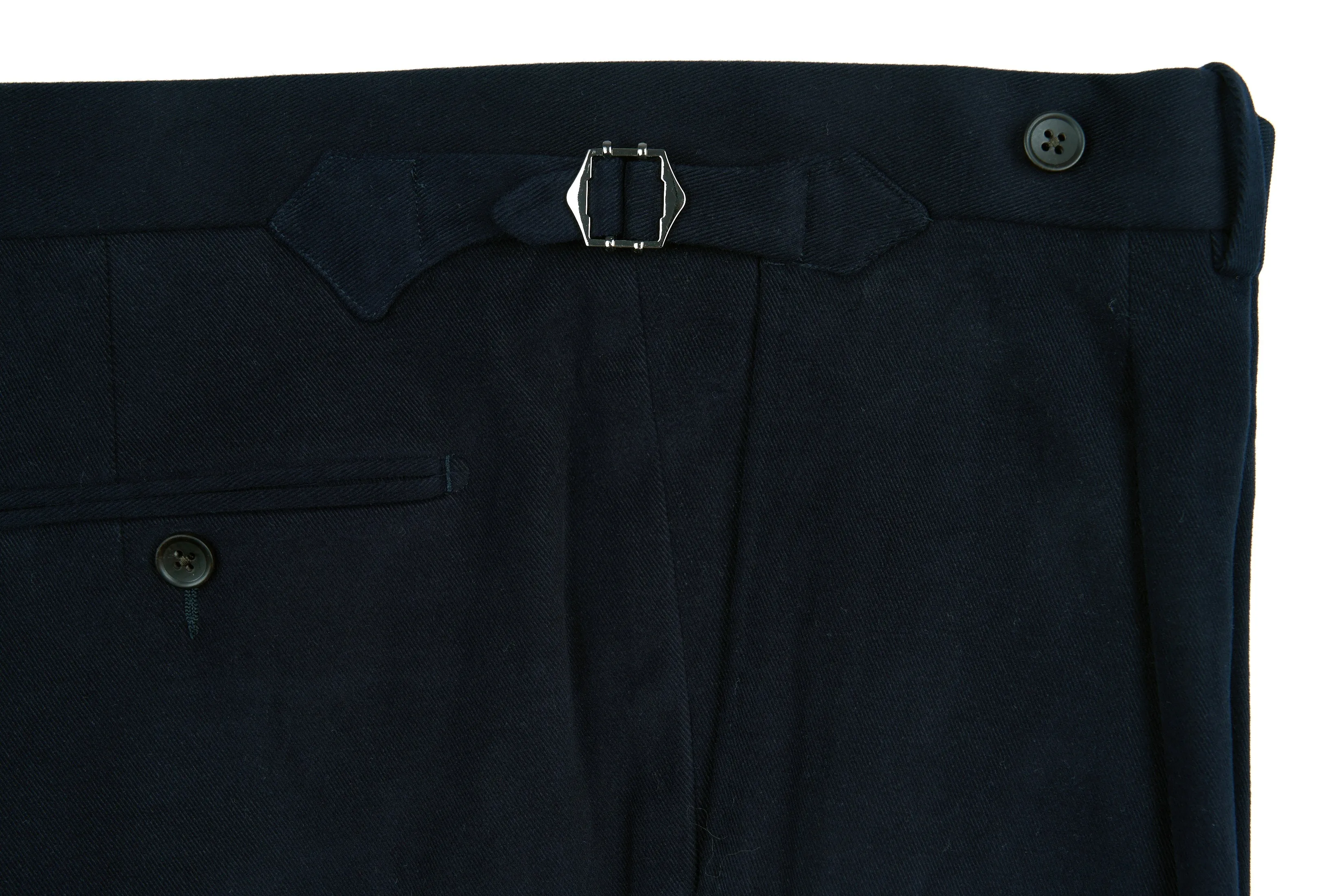 New Suitsupply Vigo Navy Cotton Stretch Pants - Waist Size 30, 32, 36