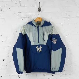 New York Yankees Baseball Starter Jacket - Blue - L