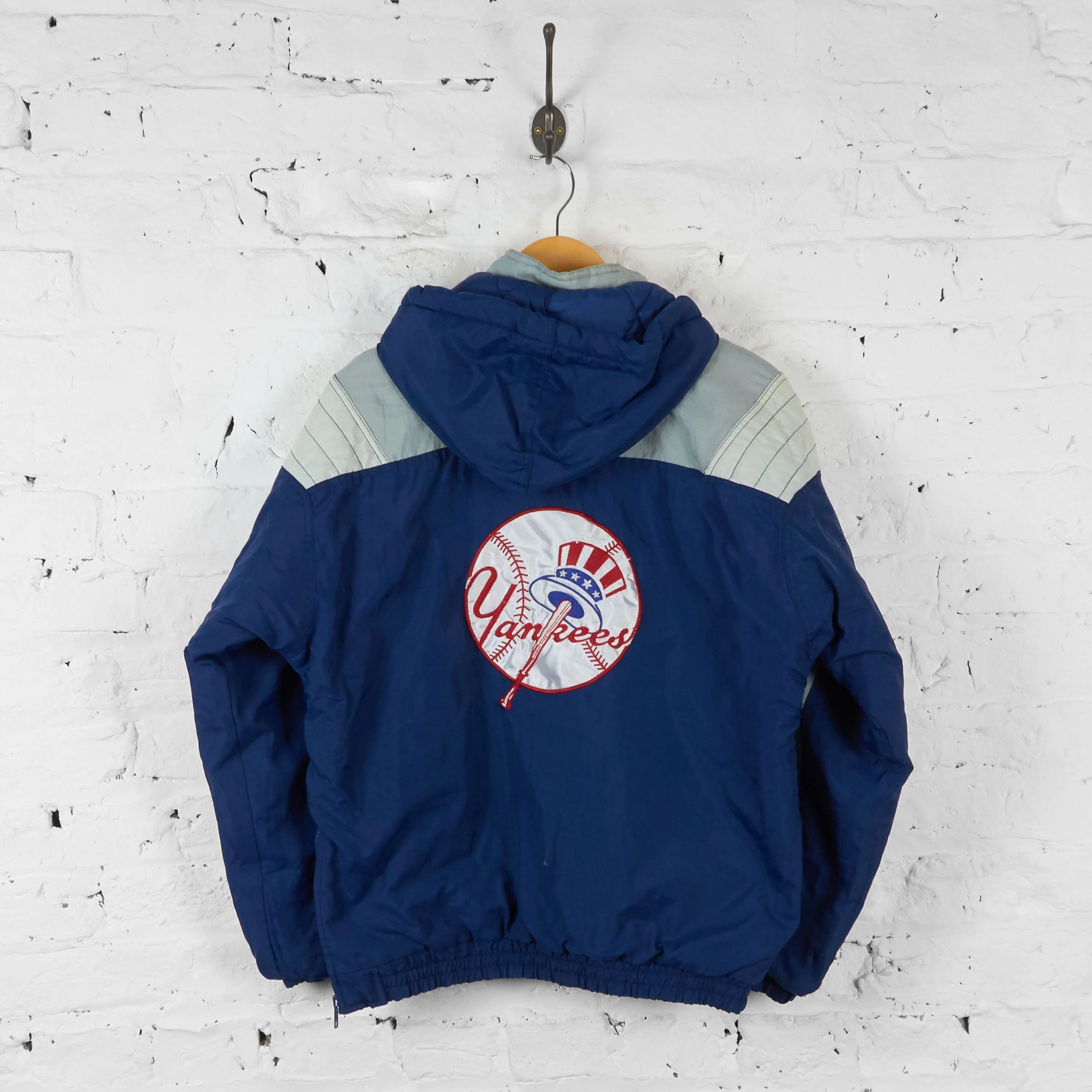 New York Yankees Baseball Starter Jacket - Blue - L