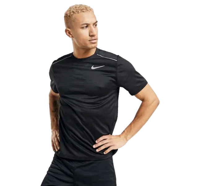 Nike 1.0 Miler T-Shirt - Black