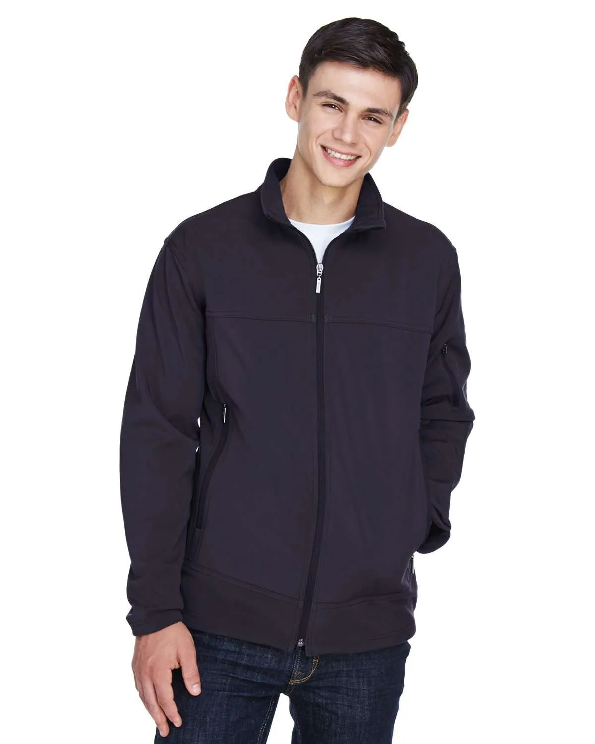 North End Men's Performance Fleece Soft Shell Jacket - 88099