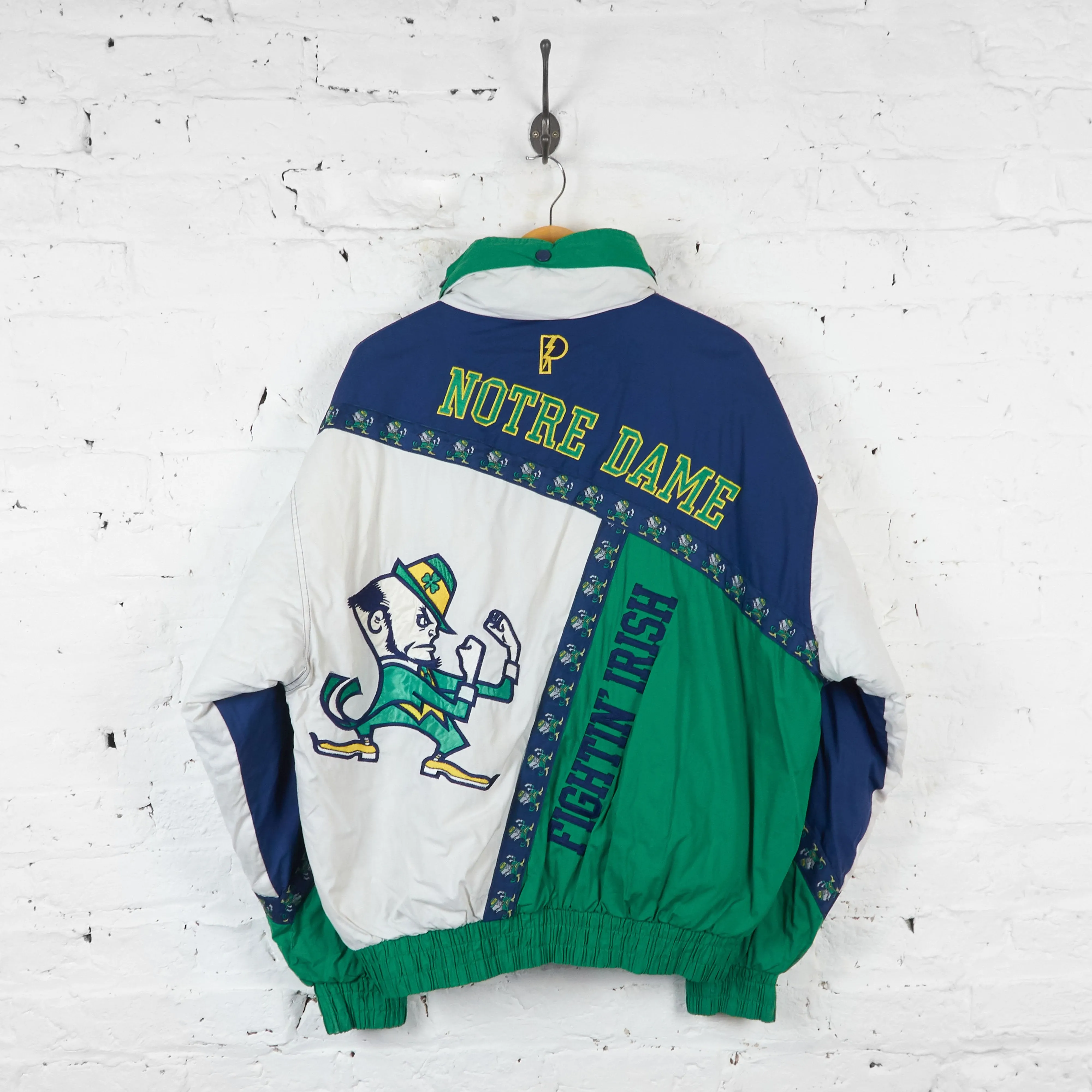 Notre Dame American Football Jacket - Blue - XL