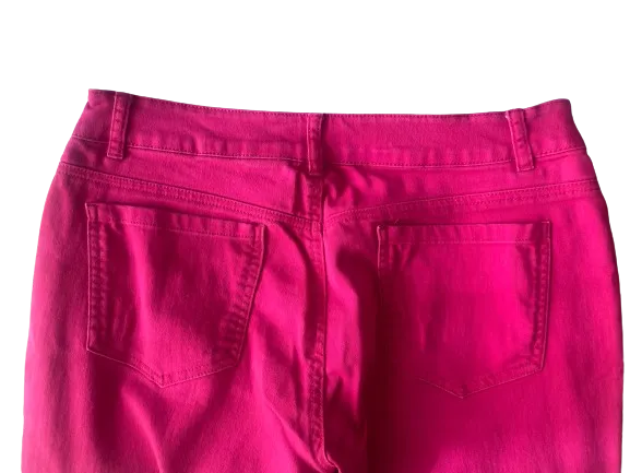 Nygard Style Hot Pink Stretch Pants