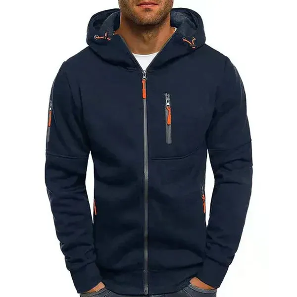 Oliver - stylish tech fleece jacket for men