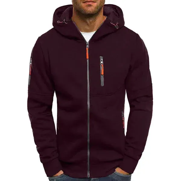 Oliver - stylish tech fleece jacket for men