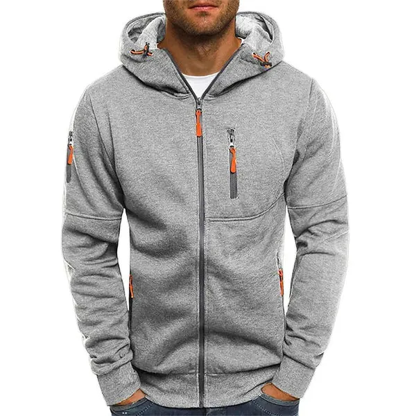 Oliver - stylish tech fleece jacket for men