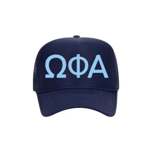 Omega Phi Alpha Trucker Hat
