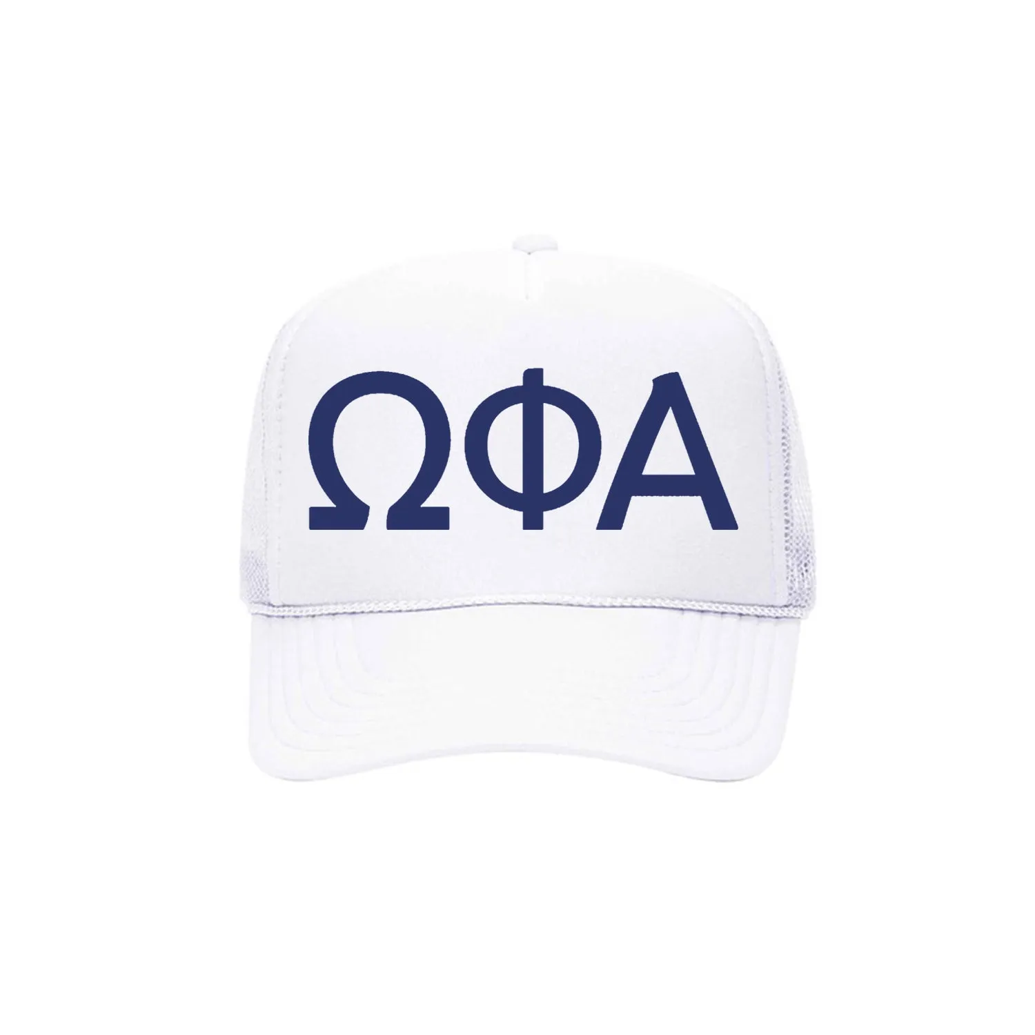 Omega Phi Alpha Trucker Hat