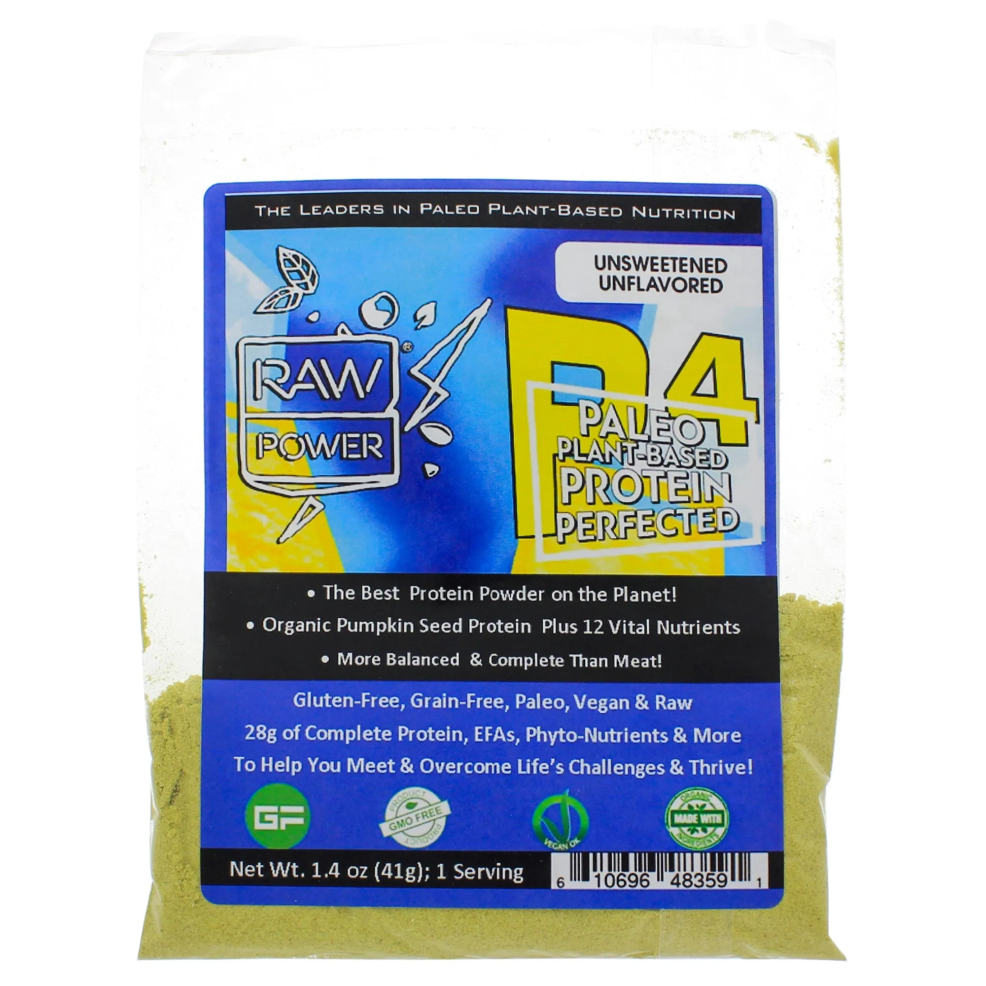 P4: Peak Performance Plant Protein Unsweetened