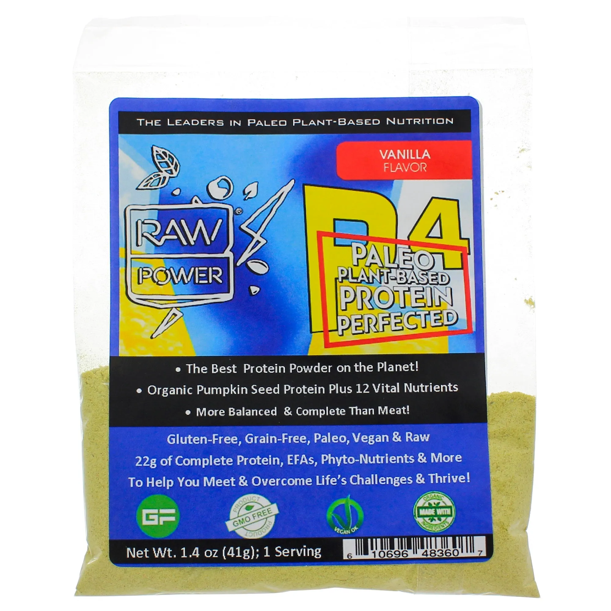 P4: Peak Performance Plant Protein Vanilla