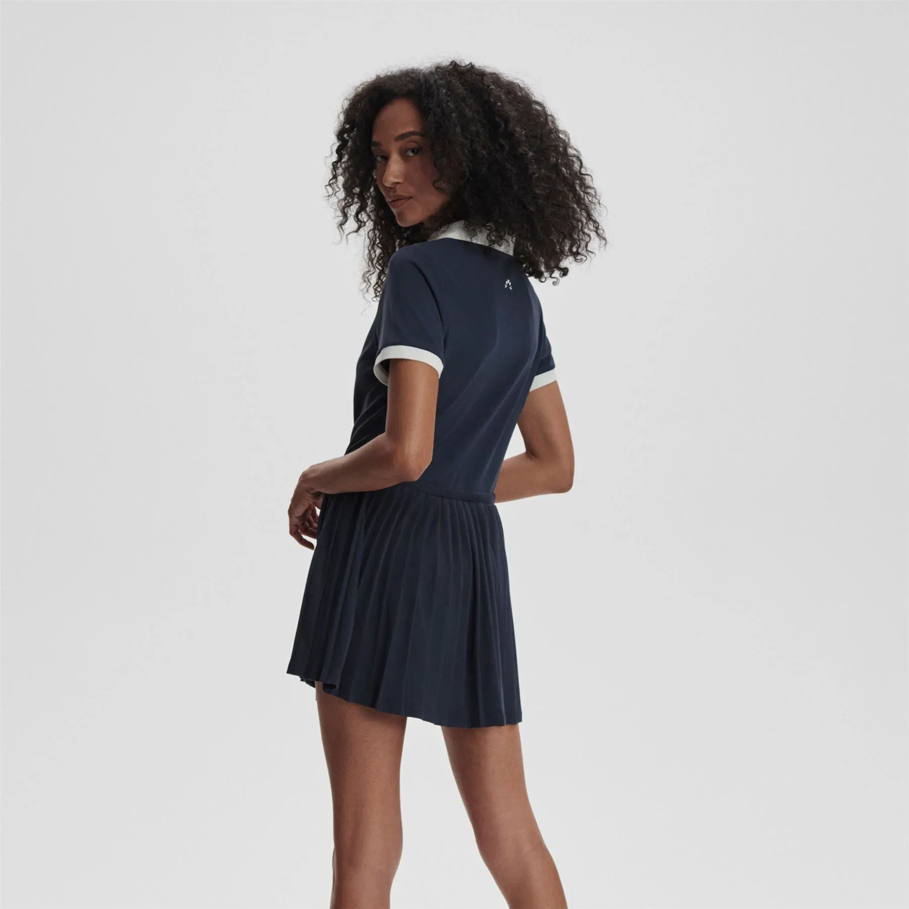 Paloma Court 30 Dress Blue Nights/White
