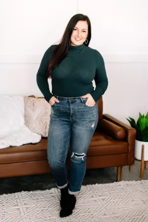 Patch Things Up Destroyed Knee Boyfriend Judy Blue Jean