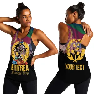 Personalized Eritrea Martyrs Day Women Racerback Tank Never Forgot June 20 LT15