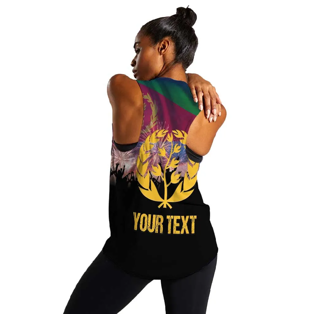 Personalized Eritrea Martyrs Day Women Racerback Tank Never Forgot June 20 LT15