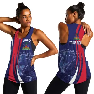 Personalized Haiti Citadelle Laferrière Women Racerback Tank Grunge Style LT7