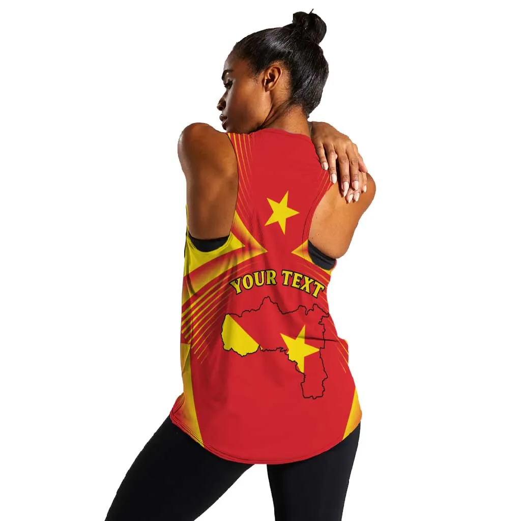 Personalized Tigray Region Women Racerback Tank Coat Of Arms With Tigray Map LT15