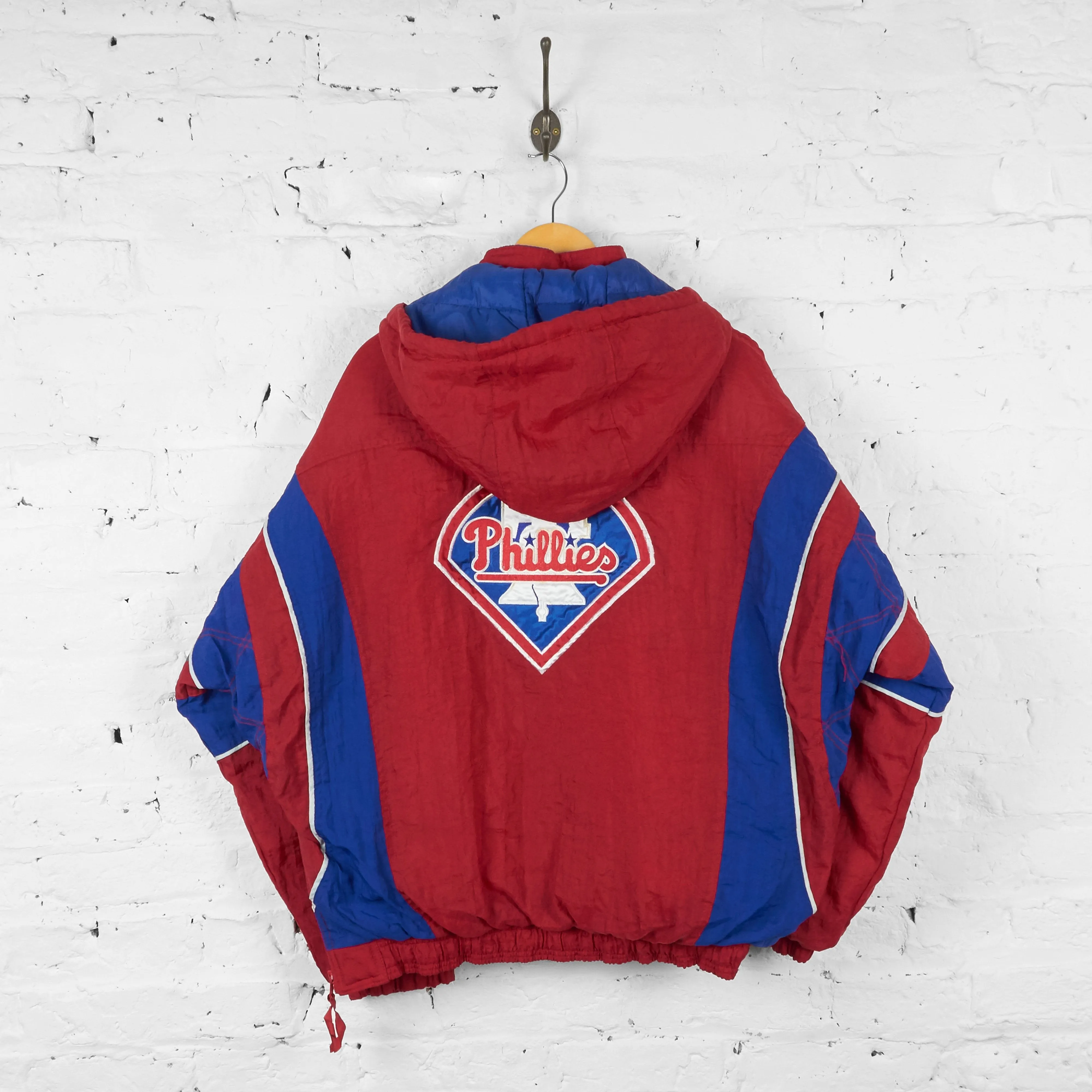Philadelphia Phillies Baseball Starter Jacket - Red - XL
