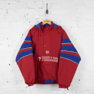 Philadelphia Phillies Baseball Starter Jacket - Red - XL