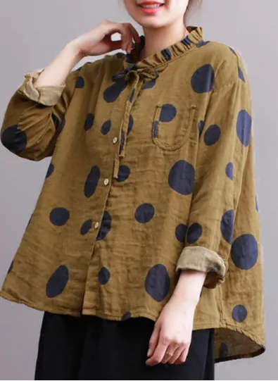 Polka Dot Women's Blouse